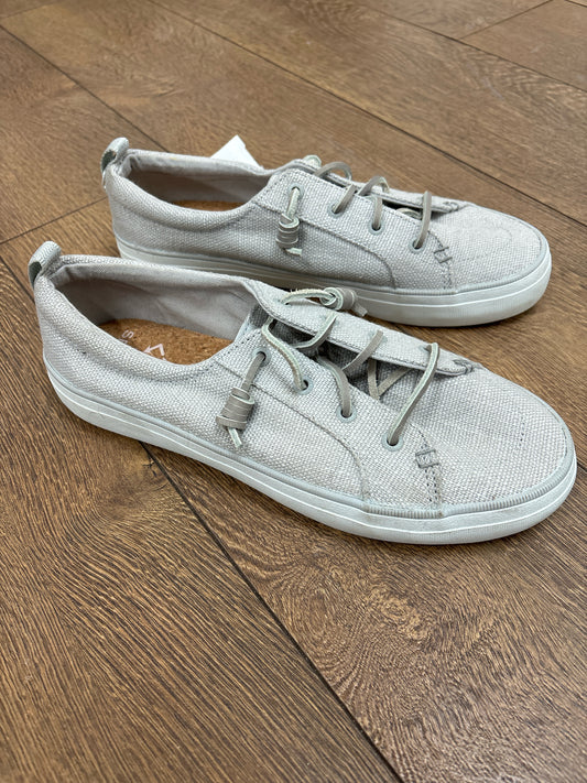 9 Sperry Grey Shoe