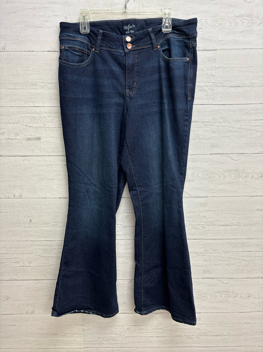 Size 18 Maurices Blue Womens Jeans