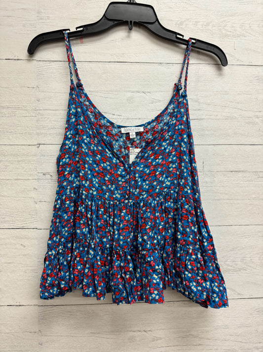 Size L Patrons of Peace Blue Tank Top