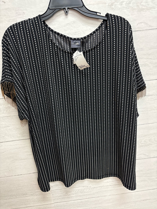 Size XL Rafaella Black Womens Shirt