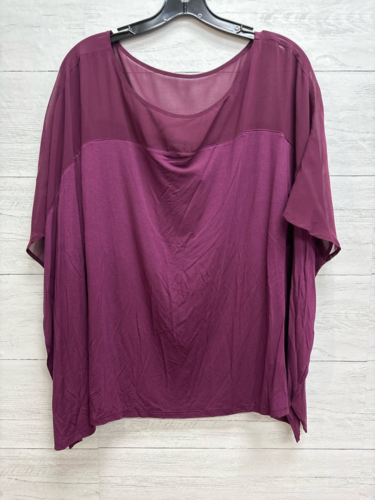 Size L WhiteHouseBlkMarket Purple Shirt