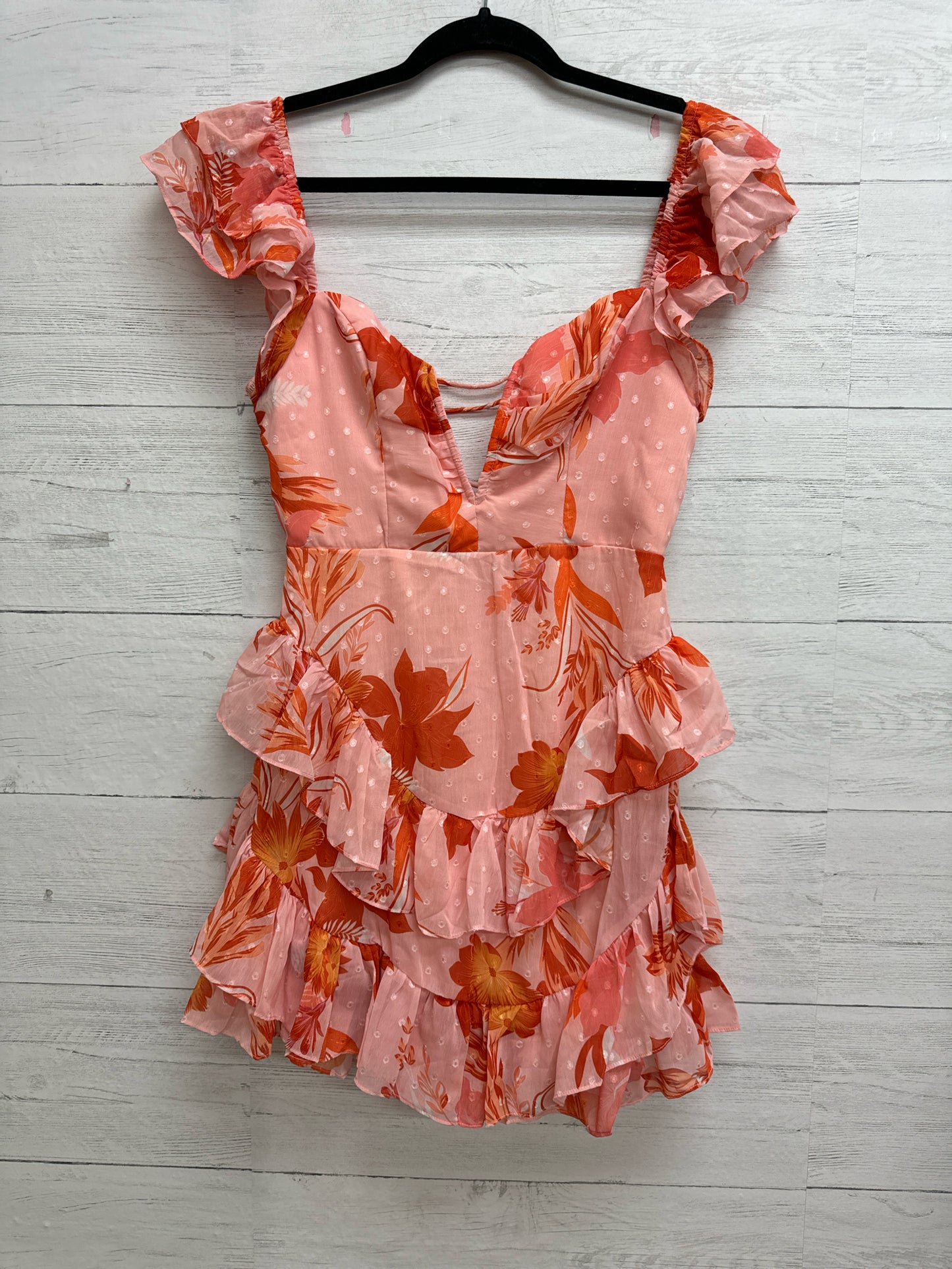 Size 10 Pink/Orange Dress