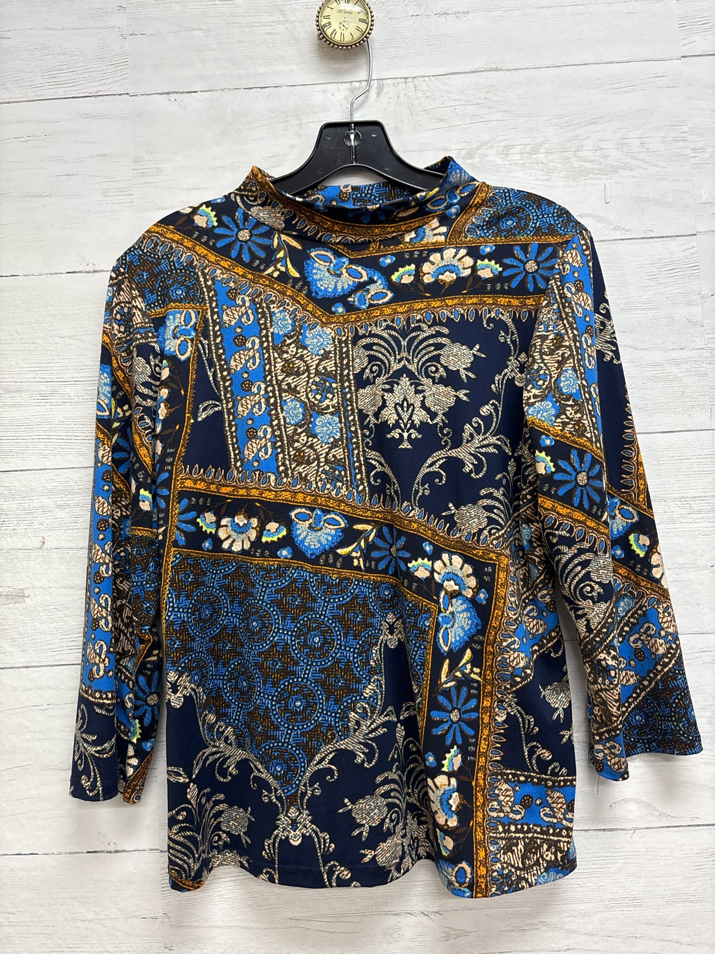 Size L VKY&Co blue/black Shirt