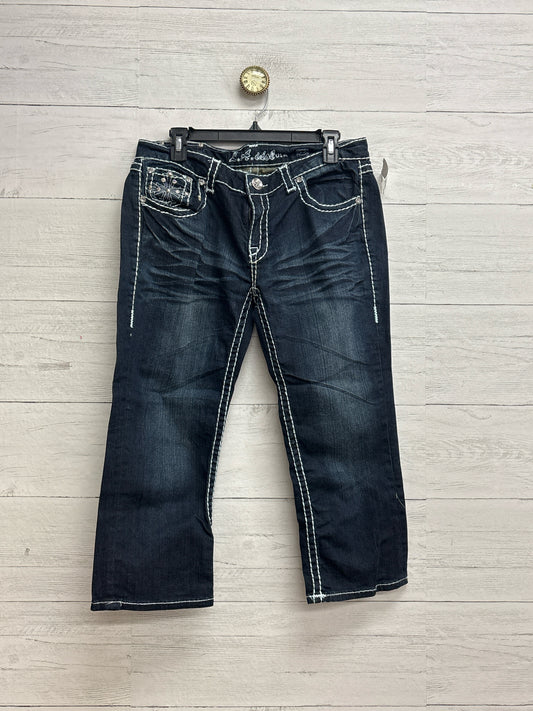 Size 13 L.A. IDOL Denim Capri