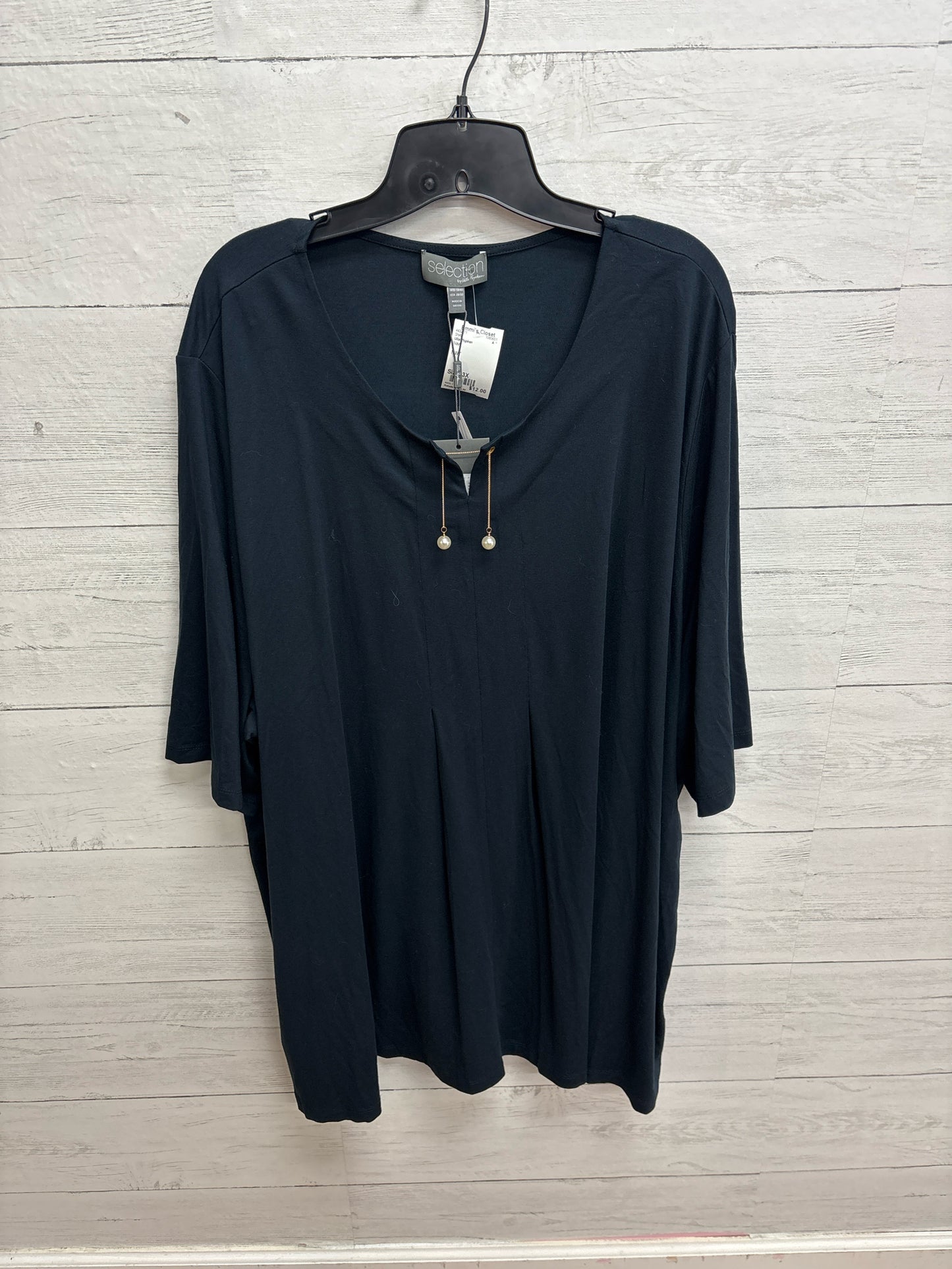 Size 3X Ulla Popken Navy Shirt