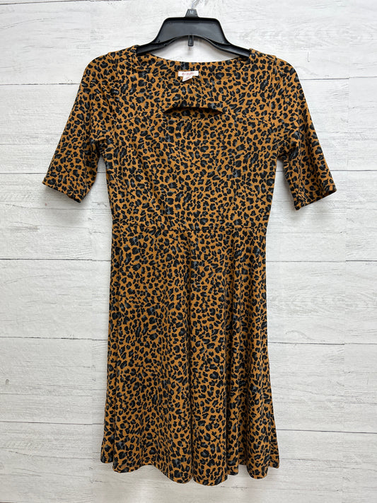 Size S Xhilaration Black/Brown Dress