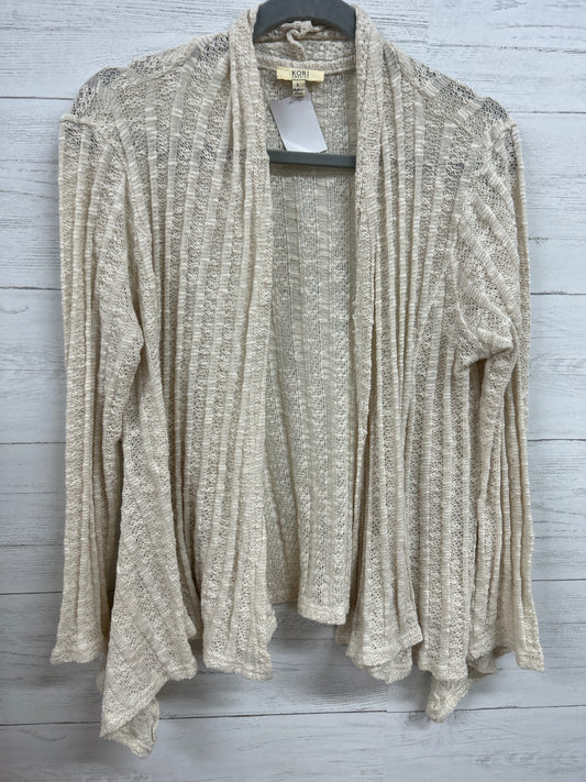 Size L Kori America Off White Cardigan