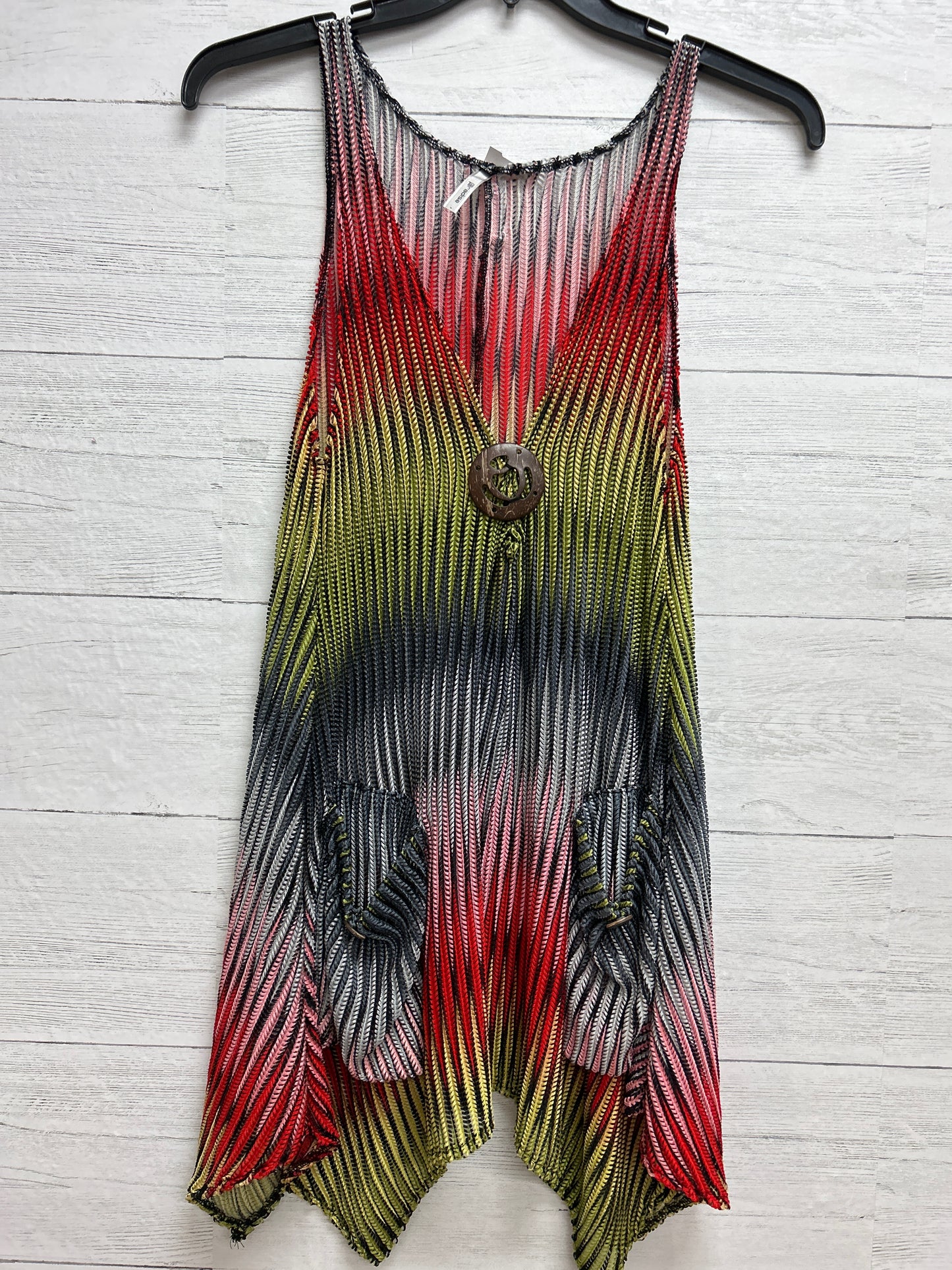 Size S/M Paradise Bay Multi color Coverup