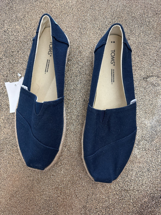 8 Toms Blue Shoe