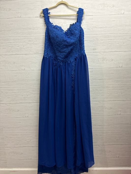 Size 24 Love & Joy Blue Gown