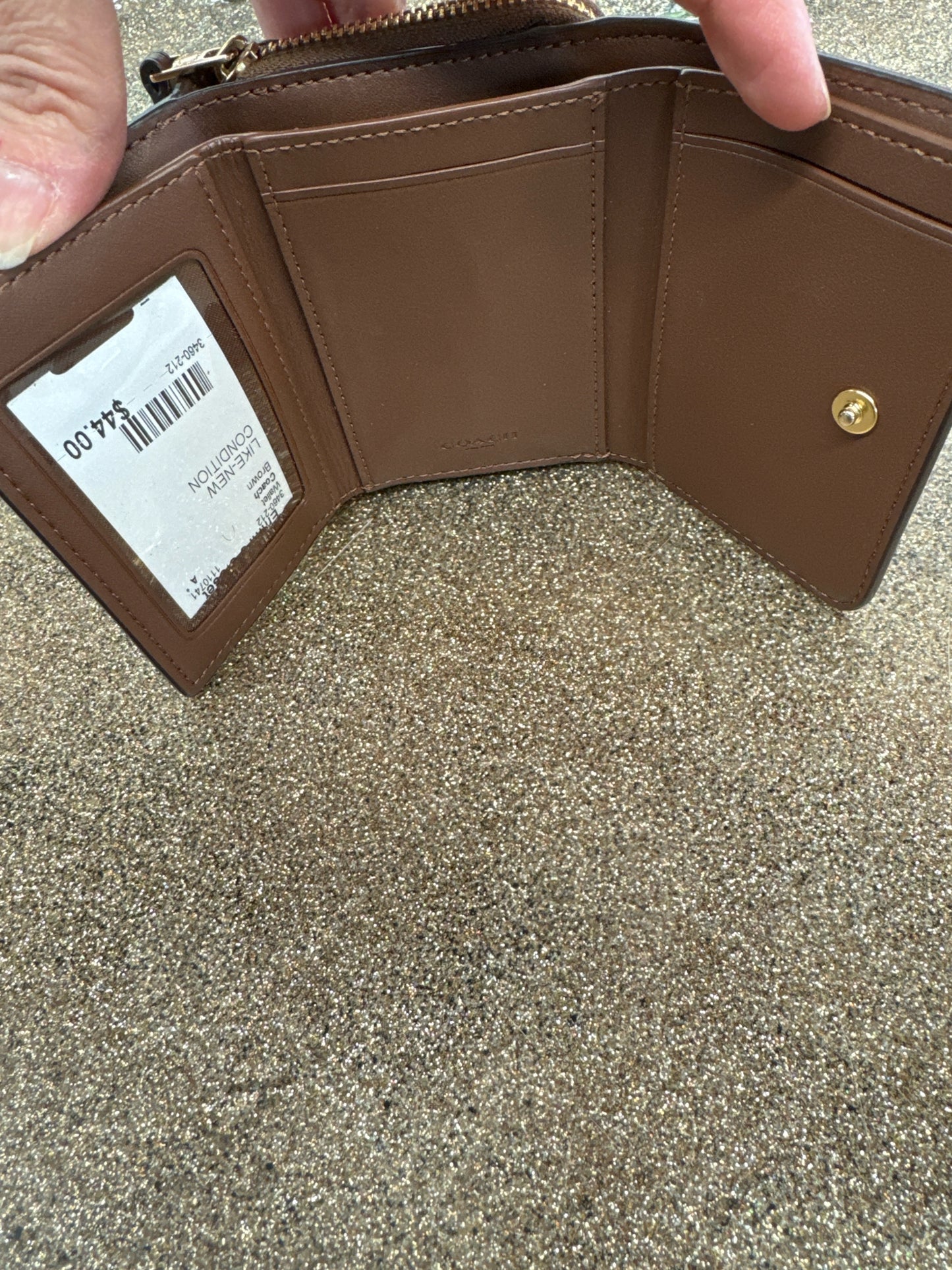 Coach Brown Wallet