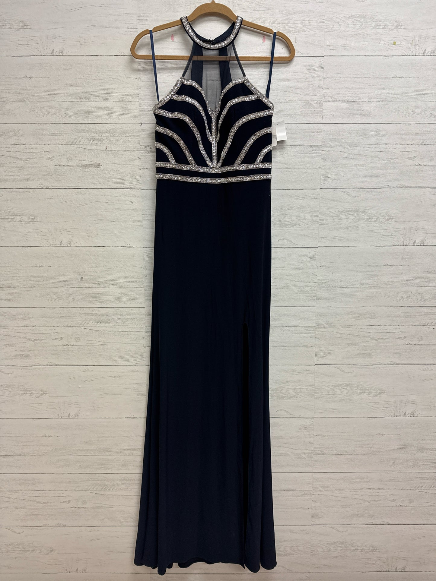 Size 7 DJ-Jaz Navy Gown