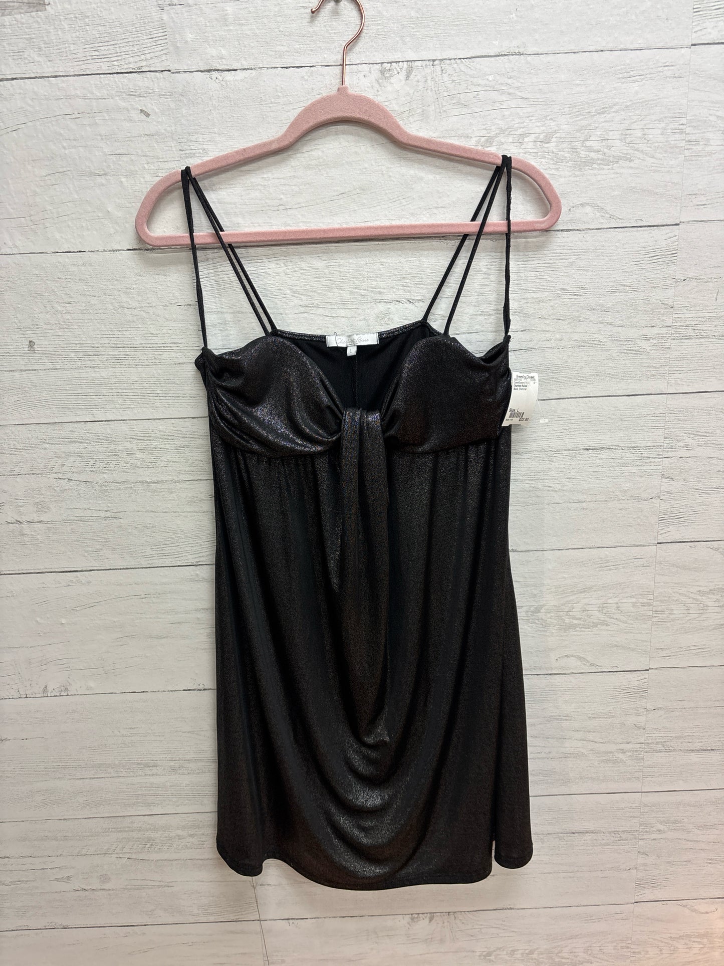 Size L Charlotte Russe Black Gown/Evening Wear