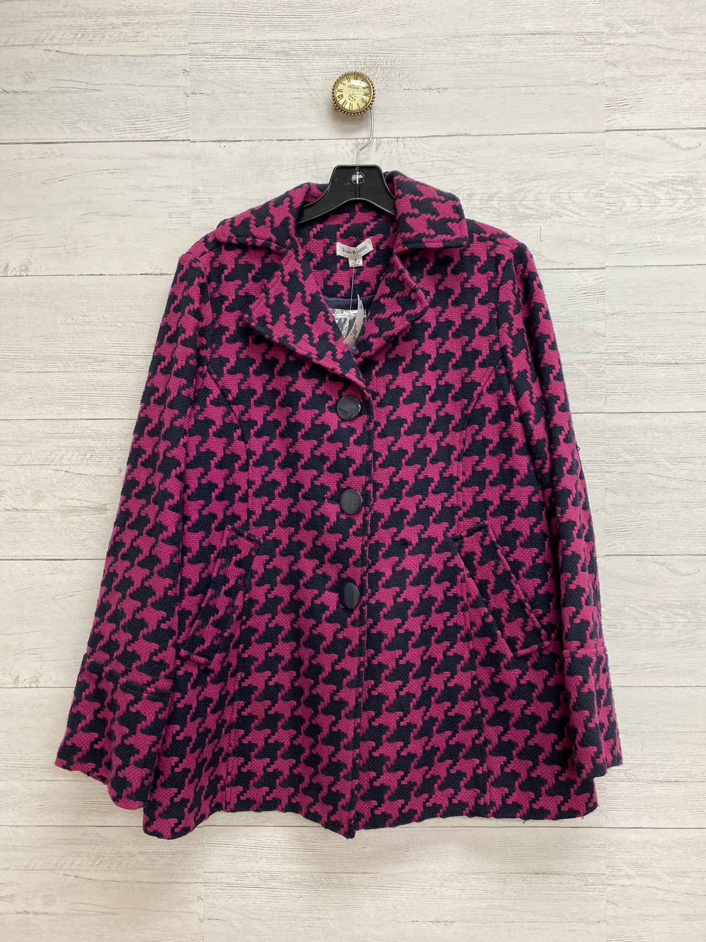 Size S Joan Rivers Pink/Black Jacket (Outdoor)