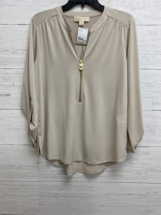 Size L Michael Kors Tan Shirt