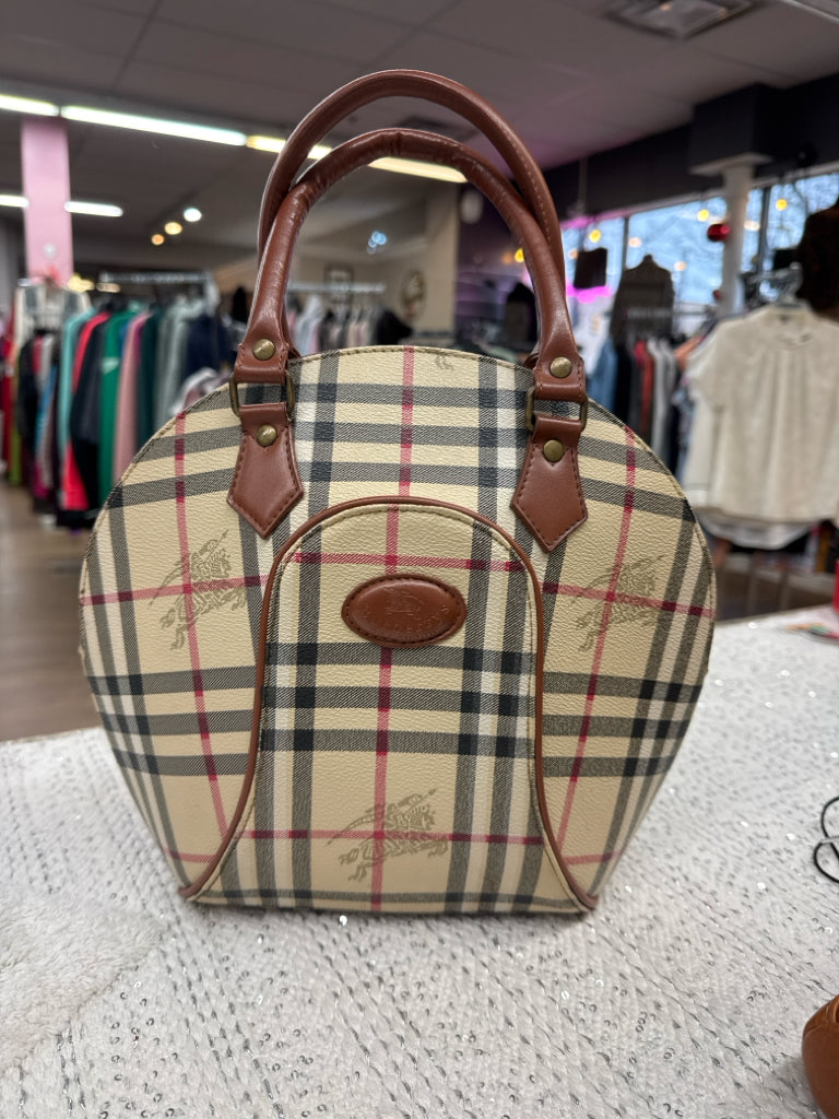 Burberry Tan/Black Purse