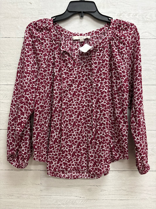 Size M Loft Pink Womens Shirt