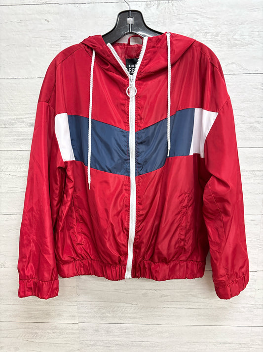 Size L URBAN RETRO Red/white/blue Womens Jacket