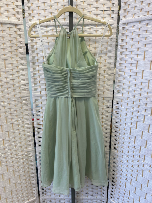 Size 4 AZAZIE Green Gown