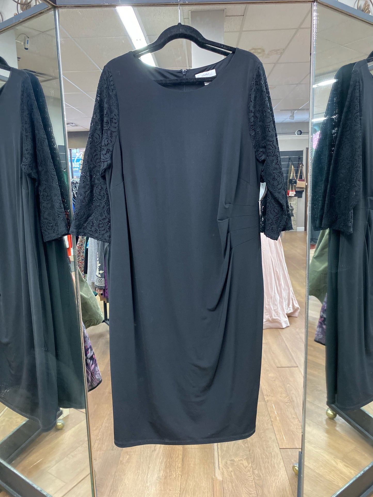 Size 20 CJ Banks Black Gown