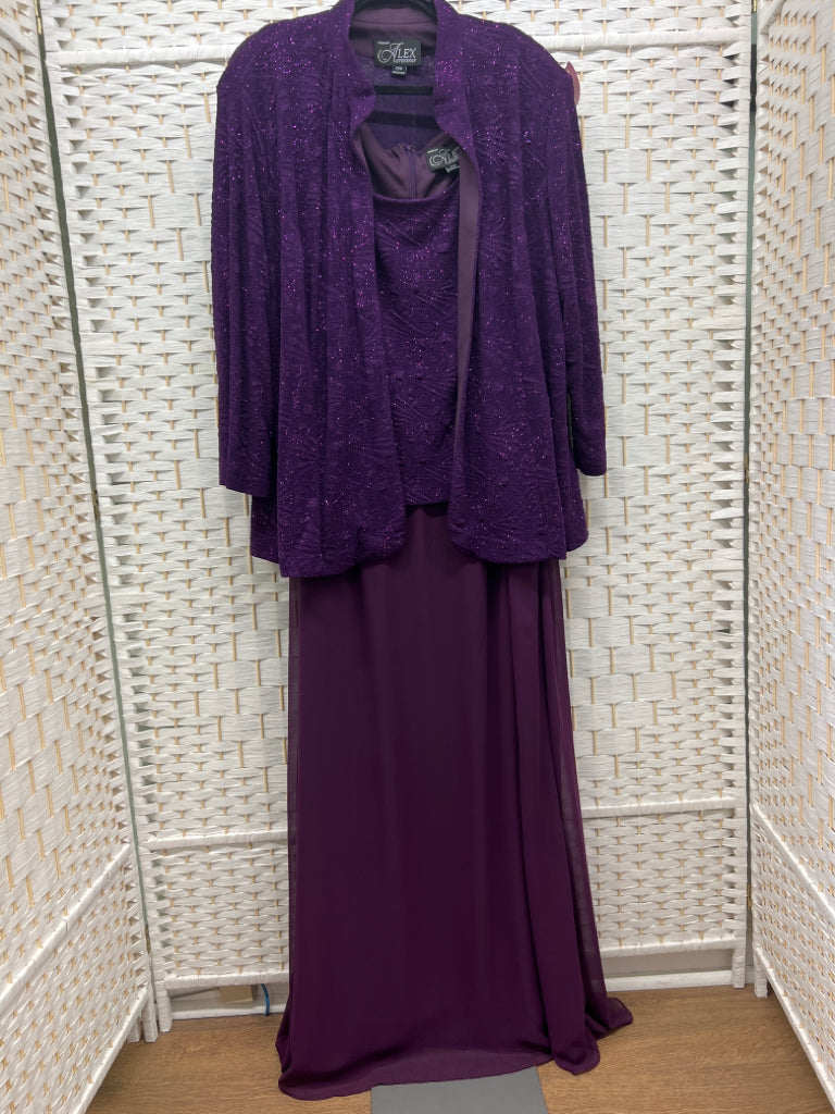 Size 22 alex Purple Gown