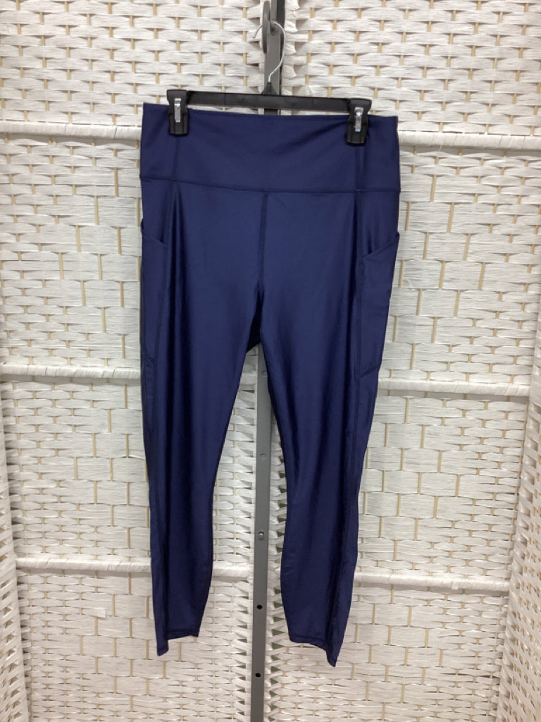 Size XL fabletics Navy Leggings