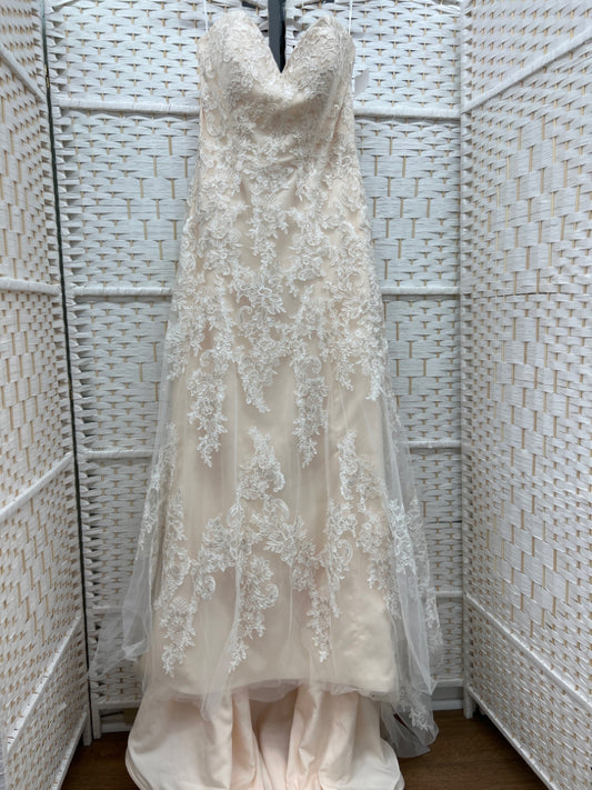 Size 16 Jasmine Off White Gown