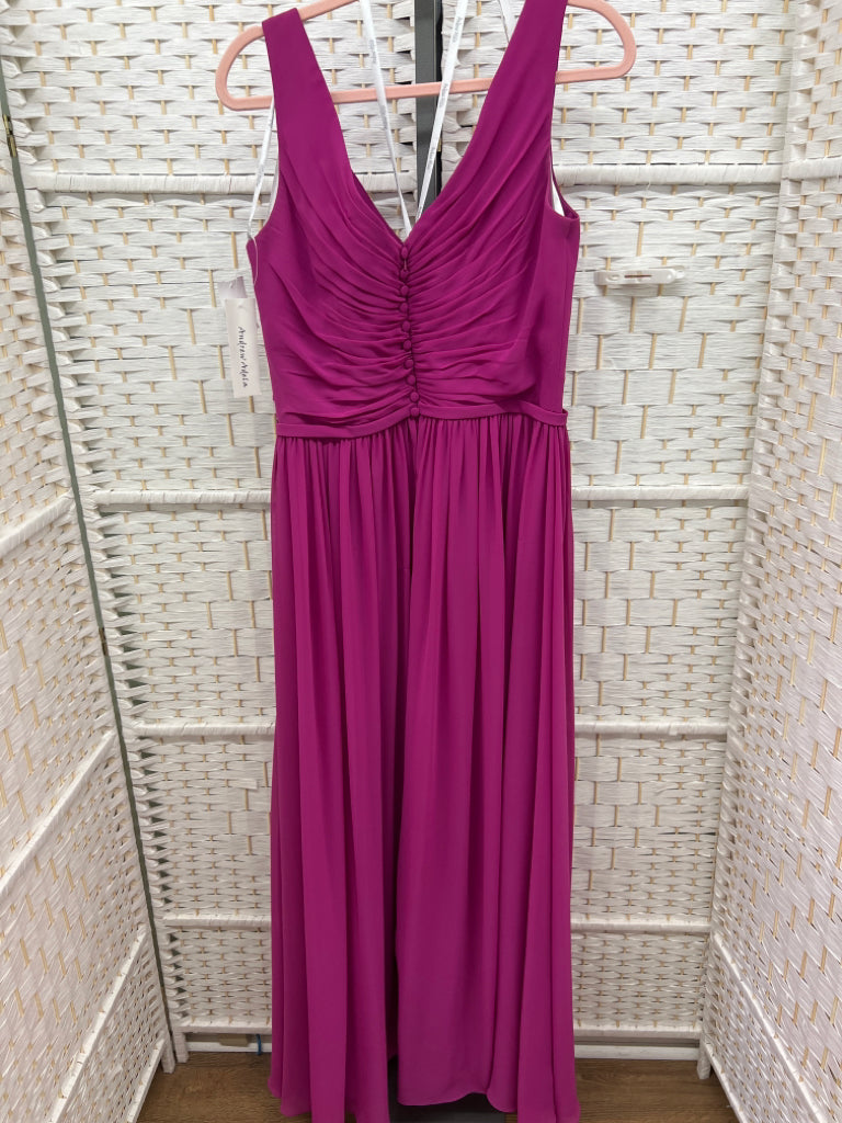 Size 16 Andrew Adela Pink Gown