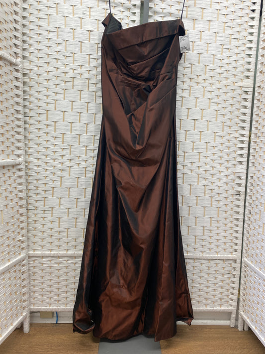 Size 16 U Wanta Be Designs Bronze Gown