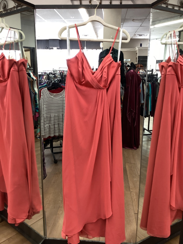 Size 12 Alfred Angelo Orange Gown