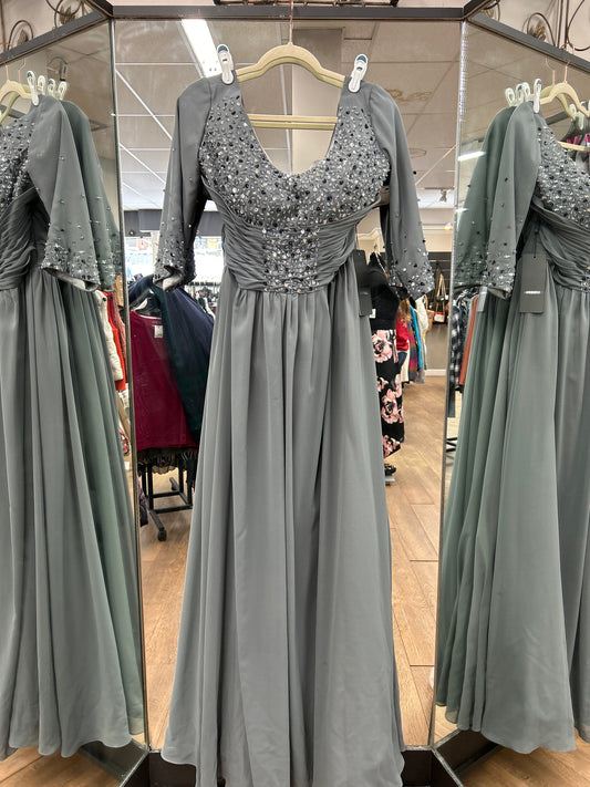 Size 16 Izidress Gray Gown