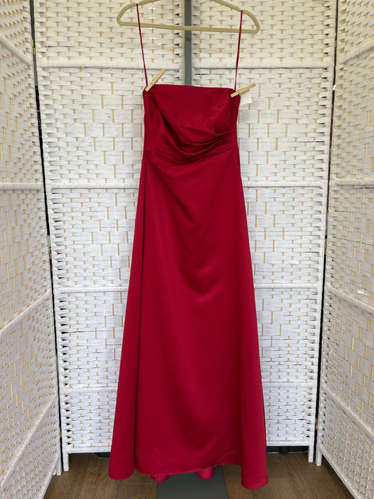 Size 8 Michaelangelo Red Gown