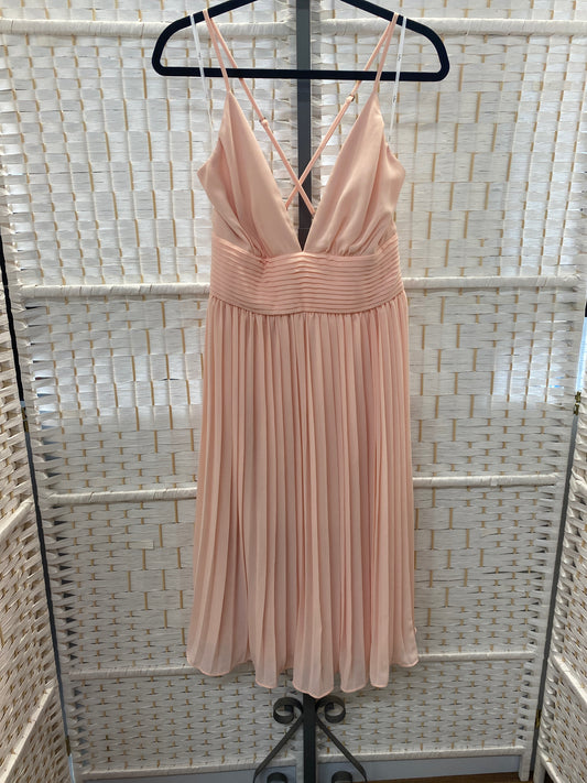 Size L Lulus Peach Gown