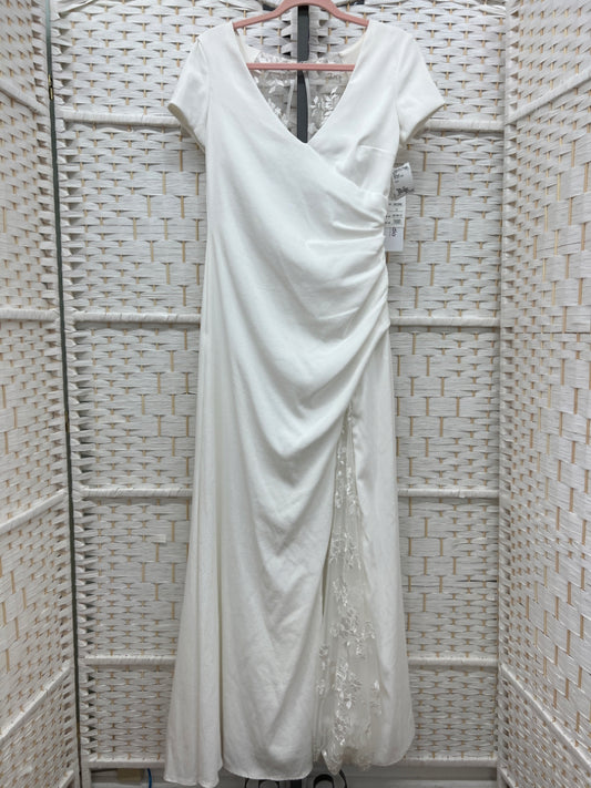 Size 10 DB Studio Off White Gown