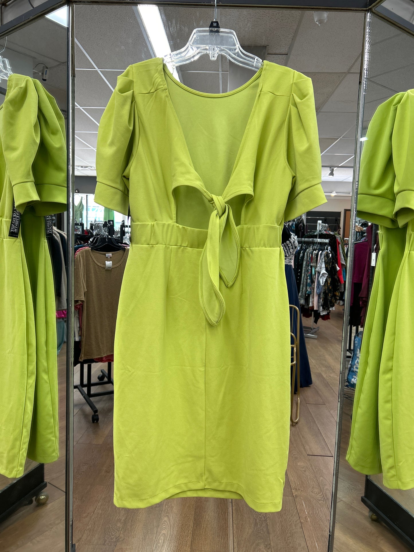 Size L NY & Co Green Dress